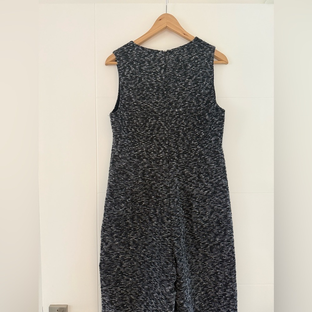Zara Black & White Tweed Jumpsuit, size medium. - Picture 7 of 10